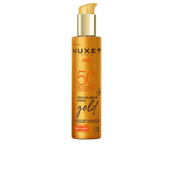 Nuxe Sun gold tanning oil for face and body SPF50 150 ml