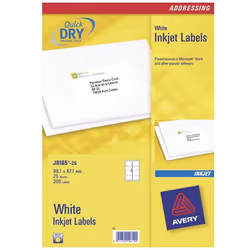 Avery J8165-25