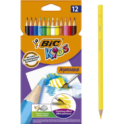 BIC Kids Aquacouleur Colouring Pencils 12 Pack