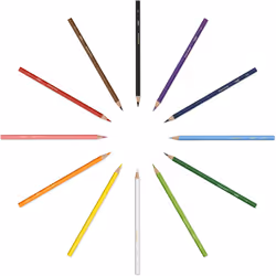 BIC Kids Aquacouleur Colouring Pencils 12 Pack