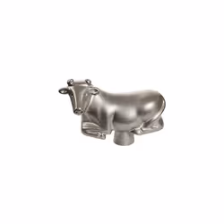 Cow Lid Knob Stainless Steel10 x 5 x 125 cm