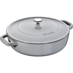 STAUB Cast Iron Chistera, Grey, 24 cm