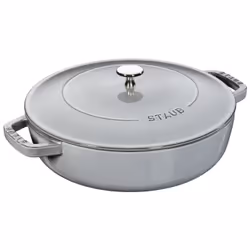 ZWILLING STAUB BRAISERS, Round, Saute pan, Grey, Enamel, -20 °C, 240 °C