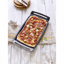 STAUB, 40509-340-0 Le Plancha Rectangular, Cast Iron, Black, 47 cm