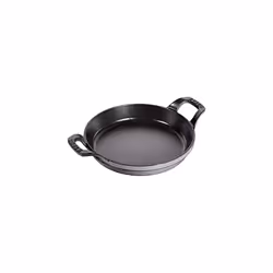 Staub 1302018 Round Roasting Dish, 16 cm, Graphite Grey