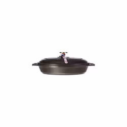 STAUB Oval Hot Plate, Black, 23 cm