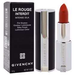 Le Rouge Interdit Intense Silk Lipstick - 332 Rouge Safran by Givenchy for Women - 0.12oz Lipstick (Refillable)