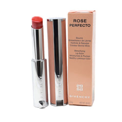 Givenchy Rose Perfecto Lip Balm 24H Hydration  0.09oz/2.8g New With Box - 304