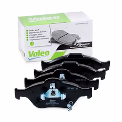 Brake pad set; VALEO; FIRST Front Axle incl. wear warning contact without anti-squeak plate; for TOYOTA, DAIHATSU; 044650D050 ...