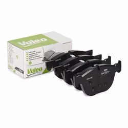 Brake pad set; VALEO; FIRST Front Axle without anti-squeak plate; for BMW; 2413038, 2413052, 2413068, 34112413038, 3411241305 ...