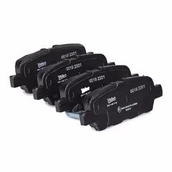 VALEO 301148 Brake pad set FIRST Rear Axle incl. wear warning contact with anti-squeak plate NISSAN: Juke, Leaf I, Pulsar Hatchback