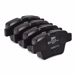 VALEO 301702 Brake pad set FIRST Rear Axle excl. wear warning contact without anti-squeak plate PEUGEOT: 207 Hatchback, 207 CC, 307 Hatchback