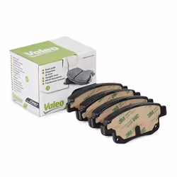 Brake pad set; VALEO; FIRST Rear Axle excl. wear warning contact with anti-squeak plate; for FORD; 1371454, 1433958, 1530602, ...