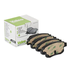 VALEO 301738 Brake pad set FIRST Rear Axle excl. wear warning contact with anti-squeak plate FORD: Transit Mk6 Caja / Chasis, Transit Mk6 Van