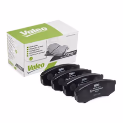 Brake pad set; VALEO; FIRST Rear Axle excl. wear warning contact without anti-squeak plate; for TOYOTA, MITSUBISHI, LEXUS; 04 ...