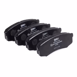 VALEO 301777 Brake pad set FIRST Rear Axle excl. wear warning contact without anti-squeak plate TOYOTA: Land Cruiser Prado 150, Land Cruiser Prado 120