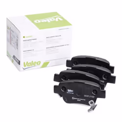 Brake pad set; VALEO; FIRST Rear Axle incl. wear warning contact without anti-squeak plate; for TOYOTA; 0446605010, 044660502 ...
