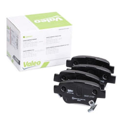 VALEO 301812 Brake pad set FIRST Rear Axle incl. wear warning contact without anti-squeak plate TOYOTA: Avensis II Hatchback, PREVIA 3