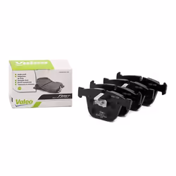 Brake pad set; VALEO; FIRST Rear Axle excl. wear warning contact without anti-squeak plate; for BMW, BENTLEY, ROLLS-ROYCE, AL ...