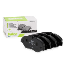 VALEO 301882 Brake pad set FIRST Front Axle excl. wear warning contact without anti-squeak plate MERCEDES-BENZ: Sprinter 3.5-T Van, Sprinter 3.5-t Van