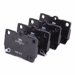 VALEO 301888 Brake pad set FIRST Rear Axle incl. wear warning contact without anti-squeak plate LEXUS: IS 2, GS III, IS C