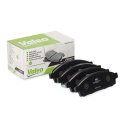 VALEO 301893 Brake pad set FIRST Front Axle incl. wear warning contact without anti-squeak plate MITSUBISHI: L200 / Triton V Pickup
