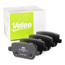 VALEO 301935 Brake pad set FIRST Rear Axle excl. wear warning contact with anti-squeak plate FORD: MONDEO 4, FIESTA 6, Focus 2, VOLVO: XC70 II Estate