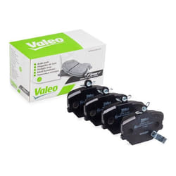 VALEO 302015 Brake pad set FIRST Front Axle incl. wear warning contact without anti-squeak plate SMART: Fortwo II Coupe, Fortwo II Convertible