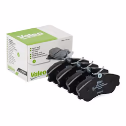 Brake pad set; VALEO; FIRST Front Axle excl. wear warning contact without anti-squeak plate; for PEUGEOT, CITROËN; 1617273180 ...