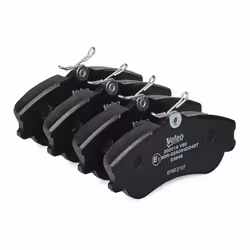 VALEO 302018 Brake pad set FIRST Front Axle excl. wear warning contact without anti-squeak plate PEUGEOT: 206 Hatchback, 207 Hatchback, 206 SW
