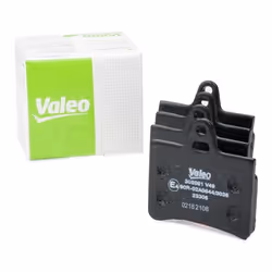 Brake pad set; VALEO; Rear Axle excl. wear warning contact without anti-squeak plate; for CITROËN; 1617257280, 425217, 425290 ...