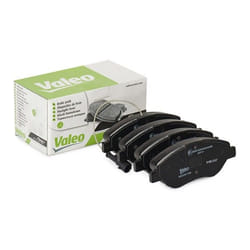 VALEO 302026 Brake pad set FIRST Front Axle incl. wear warning contact with anti-squeak plate ALFA ROMEO: MiTo, FIAT: BRAVO 2, Stilo Multi Wagon
