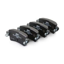 VALEO 302034 Brake pad set Rear Axle excl. wear warning contact without anti-squeak plate RENAULT: MASTER 2 Kasten, MASTER 2 Pritsche/Fahrgestell