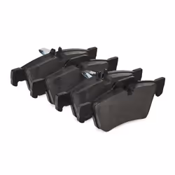 VALEO 302039 Brake pad set FIRST Rear Axle excl. wear warning contact with anti-squeak plate MERCEDES-BENZ: E-Class Saloon, E-Class T-modell