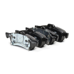 VALEO 302040 Brake pad set FIRST Rear Axle excl. wear warning contact with anti-squeak plate MINI: Hatchback, Convertible