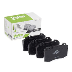 VALEO 302044 Brake pad set FIRST Front Axle excl. wear warning contact with anti-squeak plate MERCEDES-BENZ: E-Class Saloon, CLK Coupe, CLS Coupe