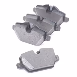 VALEO 302051 Brake pad set FIRST Rear Axle excl. wear warning contact with anti-squeak plate BMW: 3 Saloon, 3 Coupe, 3 Touring, MINI: Countryman