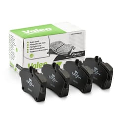 VALEO 302052 Brake pad set FIRST Front Axle excl. wear warning contact with anti-squeak plate MERCEDES-BENZ: B-Class, A-Class