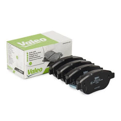 VALEO 302069 Brake pad set FIRST Front Axle incl. wear warning contact with anti-squeak plate VAUXHALL: Corsa Mk3, Corsavan Mk3