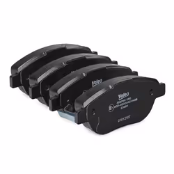 VALEO 302069 Brake pad set FIRST Front Axle incl. wear warning contact with anti-squeak plate VAUXHALL: Corsa Mk3, Corsavan Mk3