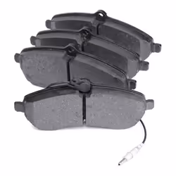 VALEO 302078 Brake pad set FIRST Front Axle incl. wear warning contact with anti-squeak plate PEUGEOT: Expert II Tepee, Expert II Van