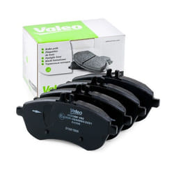 VALEO 302088 Brake pad set FIRST Front Axle excl. wear warning contact with anti-squeak plate MERCEDES-BENZ: E-Class Saloon, C-Class Saloon