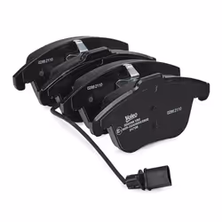 VALEO 302098 Brake pad set FIRST Front Axle incl. wear warning contact with anti-squeak plate AUDI: A4 B8 Allroad, A4 B8 Avant, A5 B8 Coupe