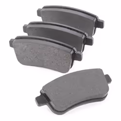 VALEO 302101 Brake pad set FIRST Rear Axle excl. wear warning contact with anti-squeak plate RENAULT: SCENIC 3, Megane 4, MEGANE 3 Grandtour