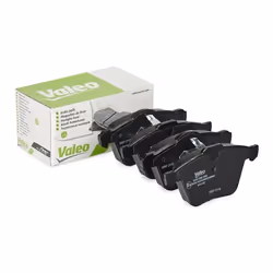 Brake pad set; VALEO; FIRST Front Axle excl. wear warning contact with anti-squeak plate; for VOLVO, FORD; 1405511, 1423389,  ...
