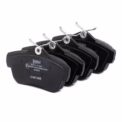 VALEO 302114 Brake pad set FIRST Rear Axle excl. wear warning contact with anti-squeak plate PEUGEOT: Expert II Platform/Chassis, Expert II Tepee
