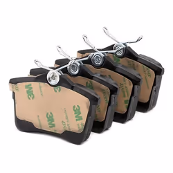 VALEO 302116 Brake pad set FIRST Rear Axle excl. wear warning contact with anti-squeak plate PEUGEOT: 308 I Hatchback, Partner II Tepee