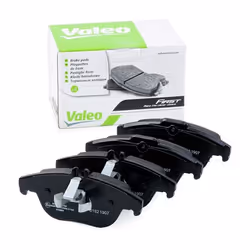 Brake pad set; VALEO; FIRST Rear Axle excl. wear warning contact with anti-squeak plate; for MERCEDES-BENZ; 0054200720, 00542 ...