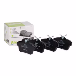 Brake pad set; VALEO; FIRST Rear Axle excl. wear warning contact with anti-squeak plate; for PEUGEOT, CITROËN, DS; 1608520680 ...