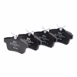 VALEO 302126 Brake pad set FIRST Rear Axle excl. wear warning contact with anti-squeak plate PEUGEOT: 3008 I, 508 I Saloon, 308 I Hatchback